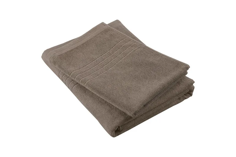 Badelaken Helle Frotté 90 x 150 cm - Brun - Tekstiler - Tekstiler baderom - Håndklær og badehåndkle