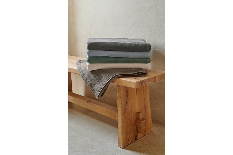 Badelaken Helle Frotté 90 x 150 cm - Grå - Tekstiler - Tekstiler baderom - Håndklær og badehåndkle