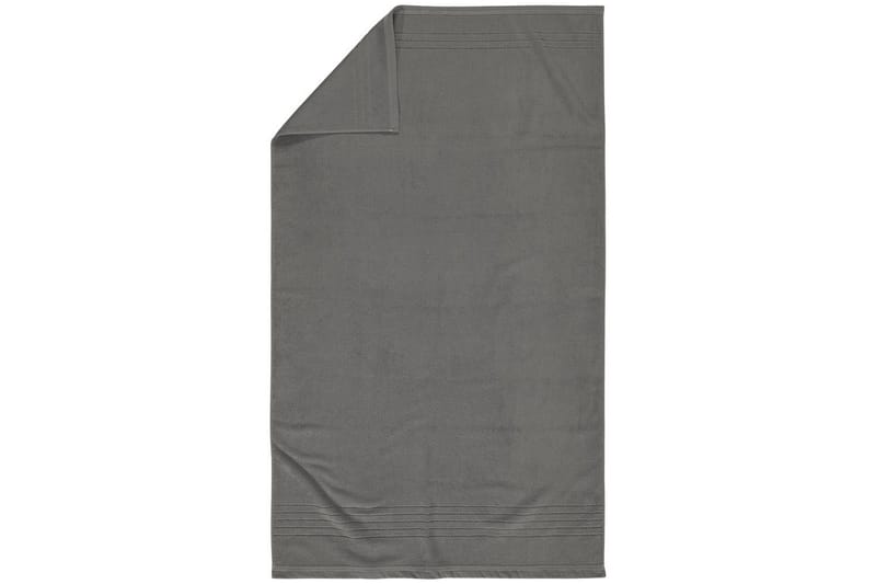 Badelaken Helle Frotté 90 x 150 cm - Grå - Tekstiler - Tekstiler baderom - Håndklær og badehåndkle