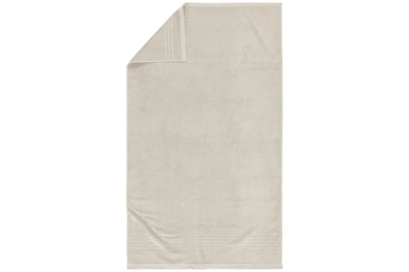 Badelaken Helle Frotté 90 x 150 cm - Sand - Tekstiler - Tekstiler baderom - Håndklær og badehåndkle