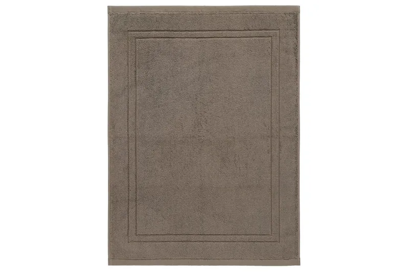 Badematte Helle 50 x 70 cm - Brun - Tekstiler - Tekstiler baderom - Håndklær