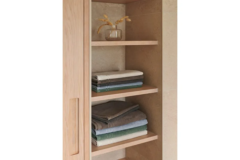 Badematte Helle 50 x 70 cm - Brun - Tekstiler - Tekstiler baderom - Håndklær