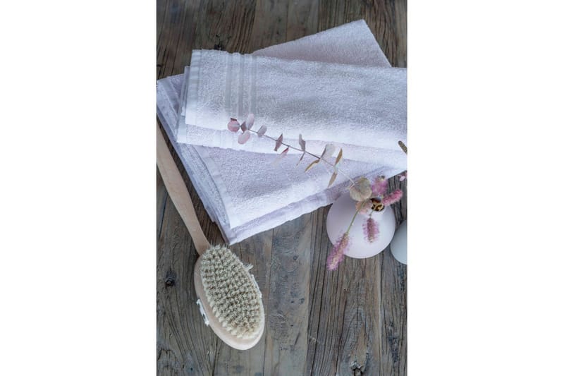 Badestykke Basic Frotté - Hvit - Tekstiler - Tekstiler baderom - Håndklær og badehåndkle