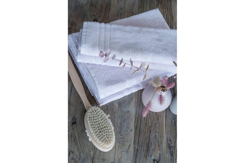 Badestykke Basic Frotté - Hvit - Tekstiler - Tekstiler baderom - Håndklær og badehåndkle