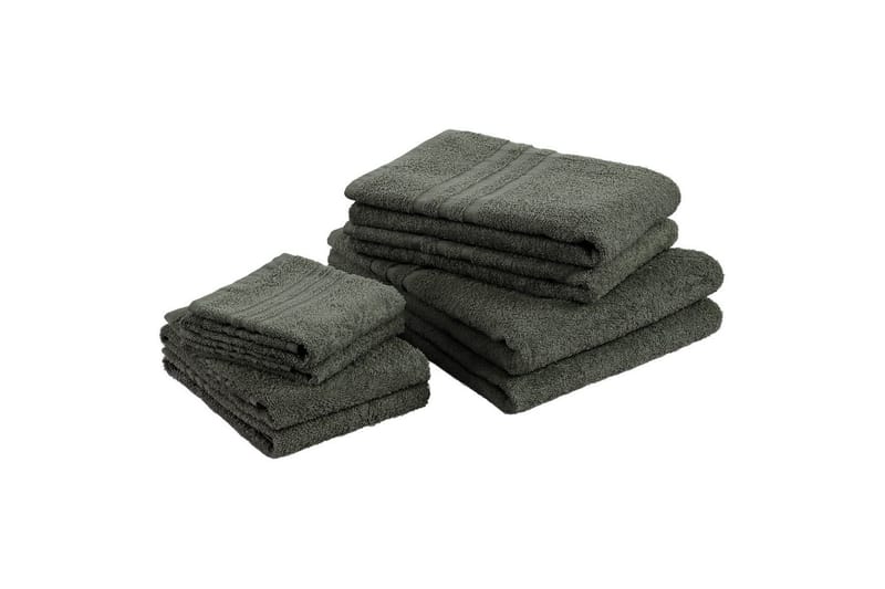 Frotté Basic 60 x 130 cm Ny Grønn - Ny Grønn - Tekstiler - Tekstiler baderom - Håndklær