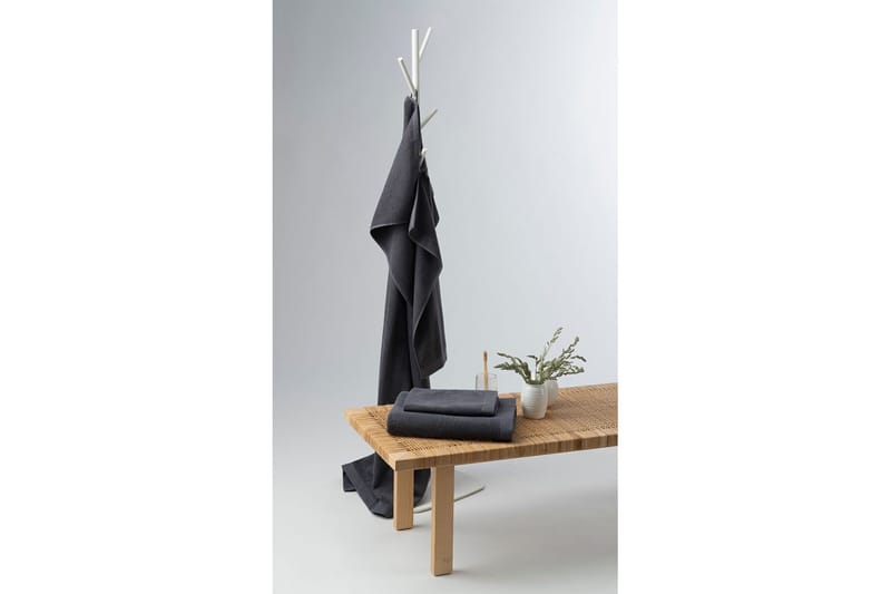 Frotté Enzo 90 x 150 cm Blå - Blå - Tekstiler - Tekstiler baderom - Håndklær