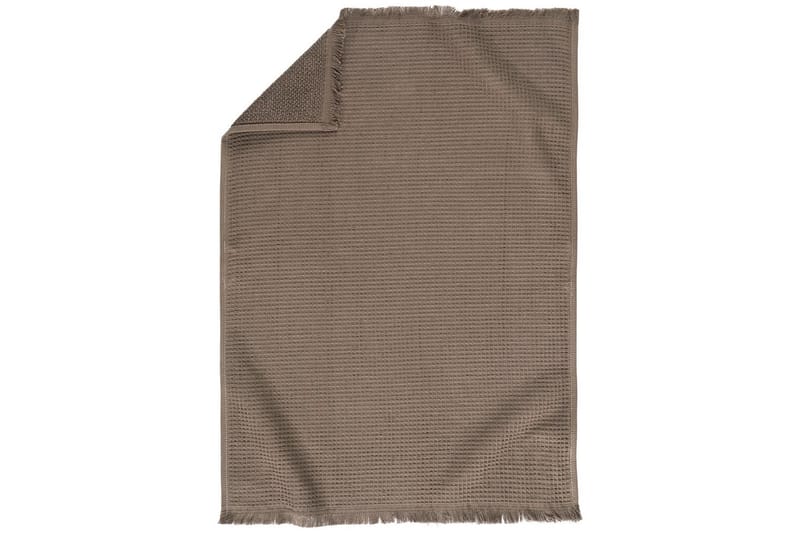 Frotté Haze 50 x 70 cm Brun - Brun - Tekstiler - Tekstiler baderom - Håndklær