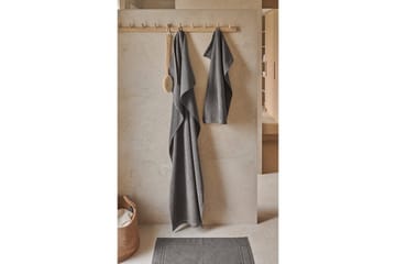 Frotté Helle 90 x 150 cm Grå - Grå - Tekstiler - Tekstiler baderom - Håndklær og badehåndkle