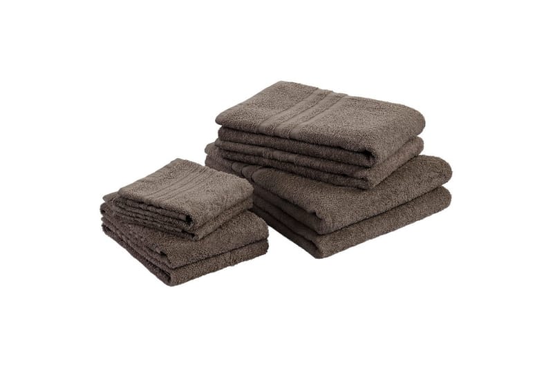 Gjesthåndkle Basic Frotté, Brun