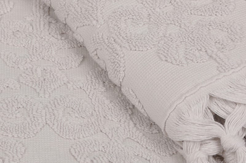 aheser Håndkle 50x90 cm 2-pk - Grålilla - Tekstiler - Tekstiler baderom - Håndklær