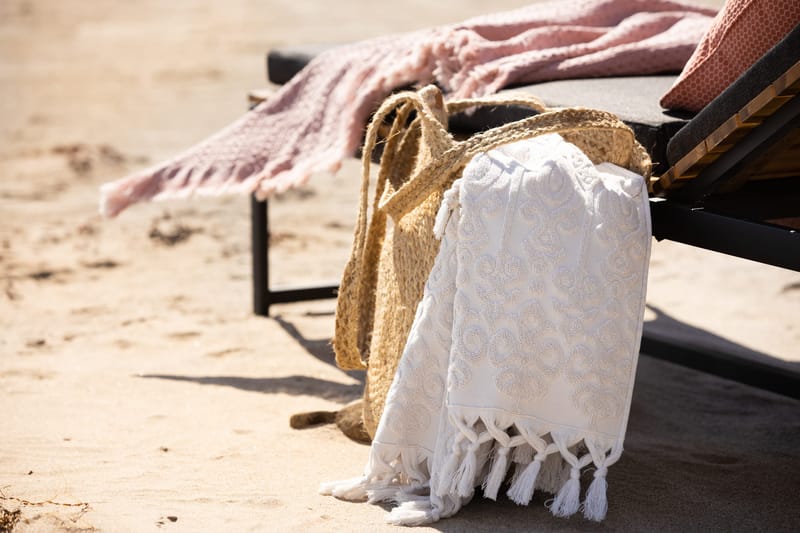 aheser Håndkle 50x90 cm 2-pk - Grålilla - Tekstiler - Tekstiler baderom - Håndklær