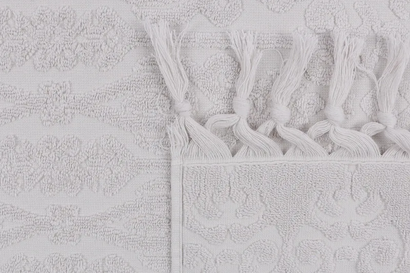 aheser Håndkle 50x90 cm 2-pk - Grålilla - Tekstiler - Tekstiler baderom - Håndklær