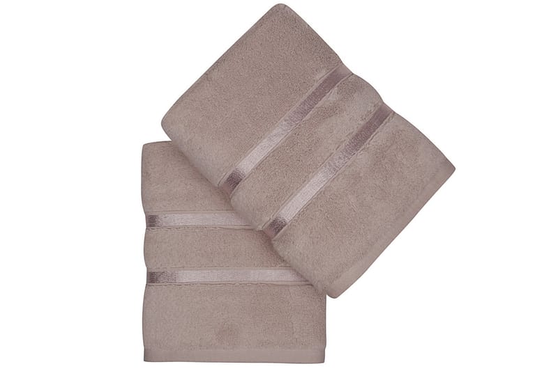 Ashburton Håndkle 2-pk - Lyselilla - Tekstiler - Tekstiler baderom - Håndklær