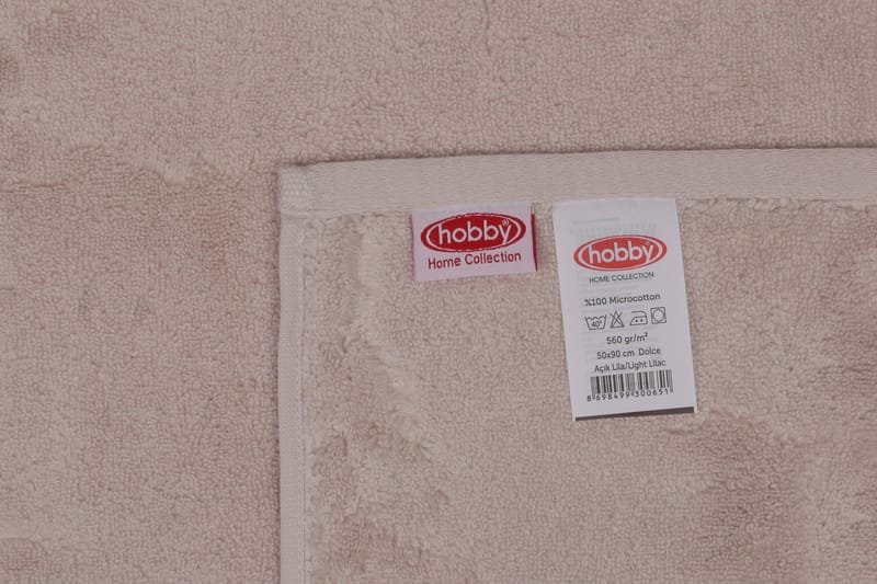 Ashburton Håndkle 2-pk - Lyselilla - Tekstiler - Tekstiler baderom - Håndklær