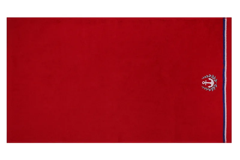 Ashburton Håndkle 2-pk - Rød - Tekstiler - Tekstiler baderom - Håndklær