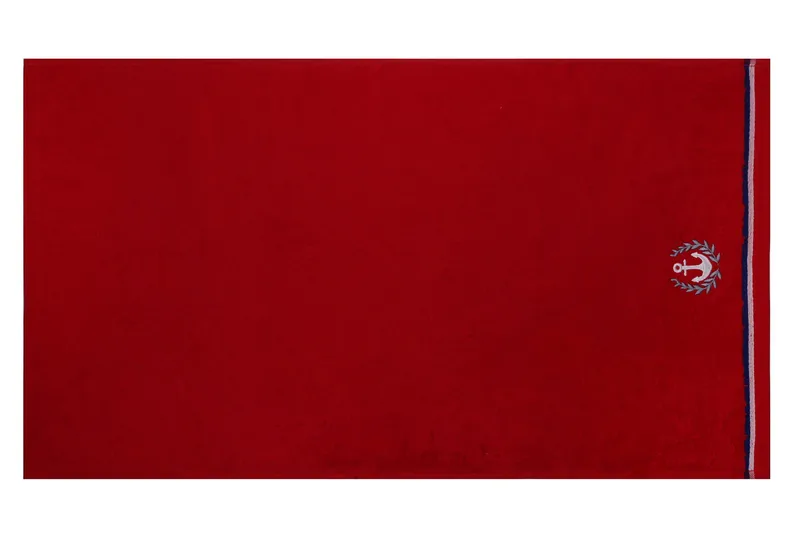 Ashburton Håndkle 4-pk - Rød/Grå/Turkis/Blå - Tekstiler - Tekstiler baderom - Håndklær