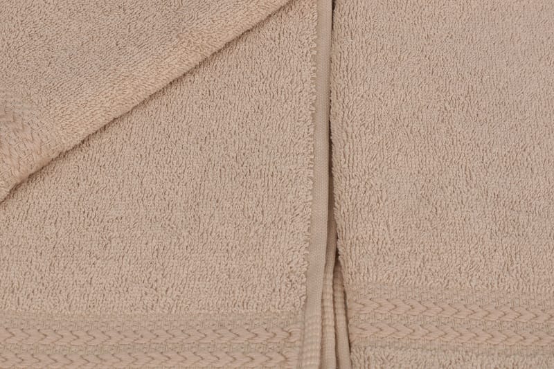 Ashburton Vaskeklut 6-pk - Beige - Tekstiler - Tekstiler baderom - Håndklær