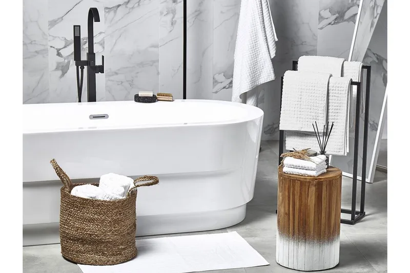 Atai Håndklesett 11-pk - Hvit - Tekstiler - Tekstiler baderom - Håndklær