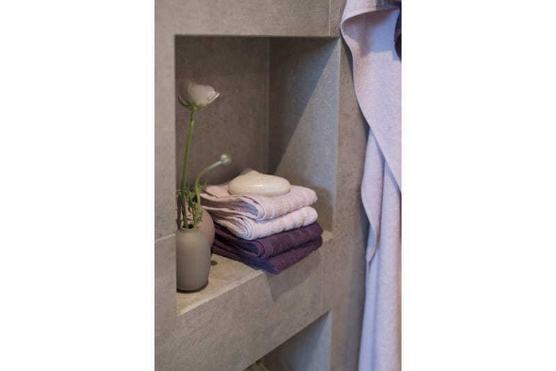 Gästehåndkle Basic Frotté - Rosa - Tekstiler - Tekstiler baderom - Håndklær