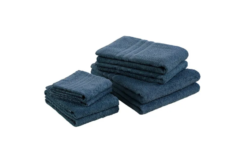 Gjesthåndkle Basic Frotté, Marineblå