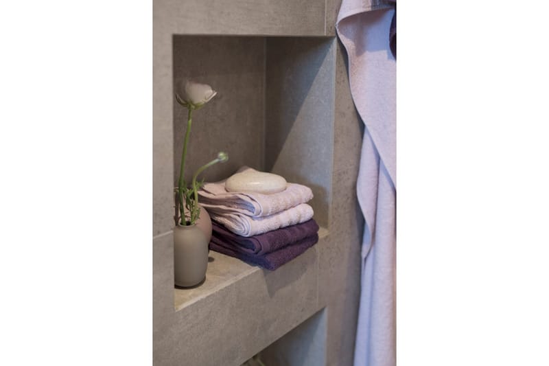 Gjesthåndkle Basic Frotté - Rosa - Tekstiler - Tekstiler baderom - Håndklær