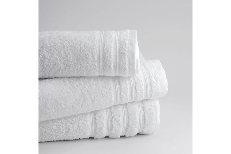 Håndkle Corfu Hvit, 100 x 150 cm