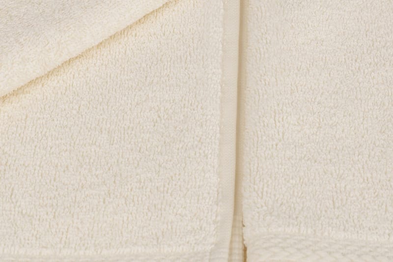 Hobby Håndkle 30x50 cm 6-pk - Creme - Tekstiler - Tekstiler baderom - Håndklær