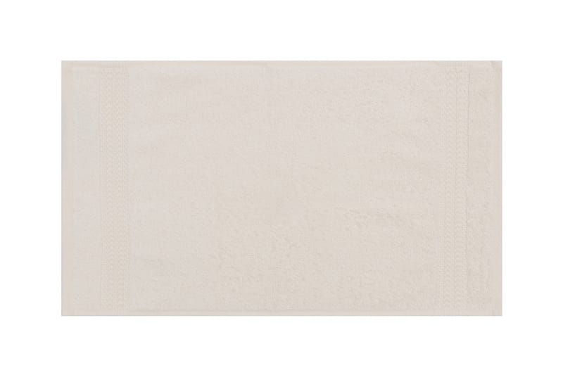 Hobby Håndkle 30x50 cm 6-pk - Creme - Håndklær