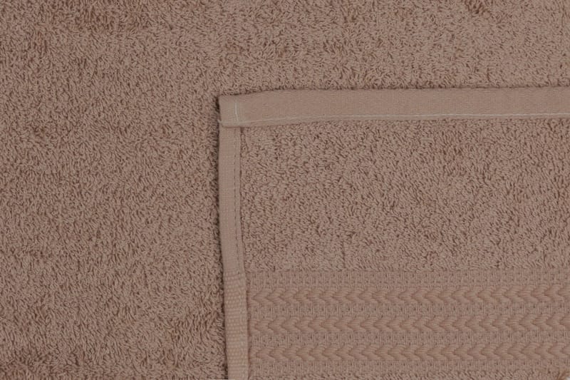 Hobby Håndkle 50x90 cm - Lysebrun - Tekstiler - Tekstiler baderom - Håndklær