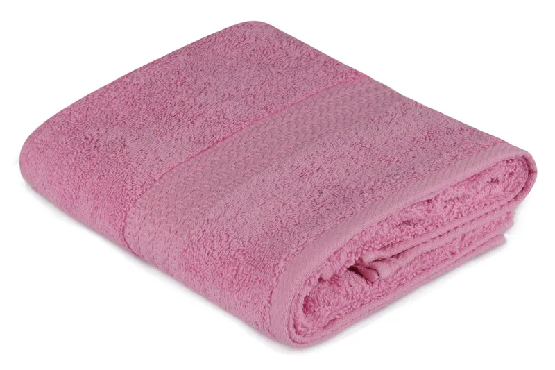 Hobby Håndkle 50x90 cm - Rosa - Tekstiler - Tekstiler baderom - Håndklær