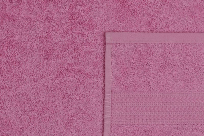 Hobby Håndkle 50x90 cm - Rosa - Tekstiler - Tekstiler baderom - Håndklær