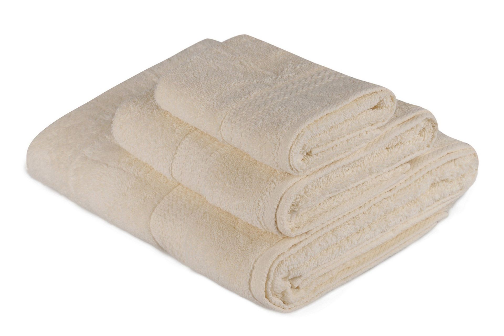 Hobby Håndkle Set om 3 - Creme