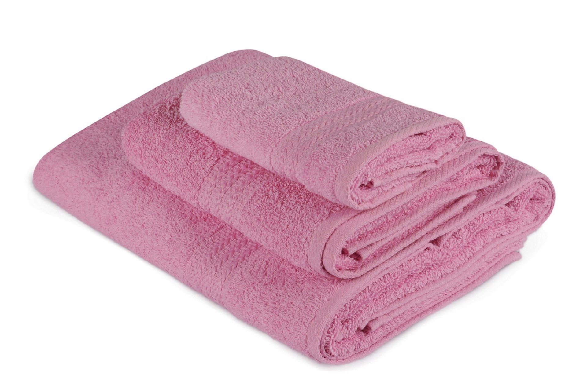 Hobby Håndkle Set om 3 - Rosa
