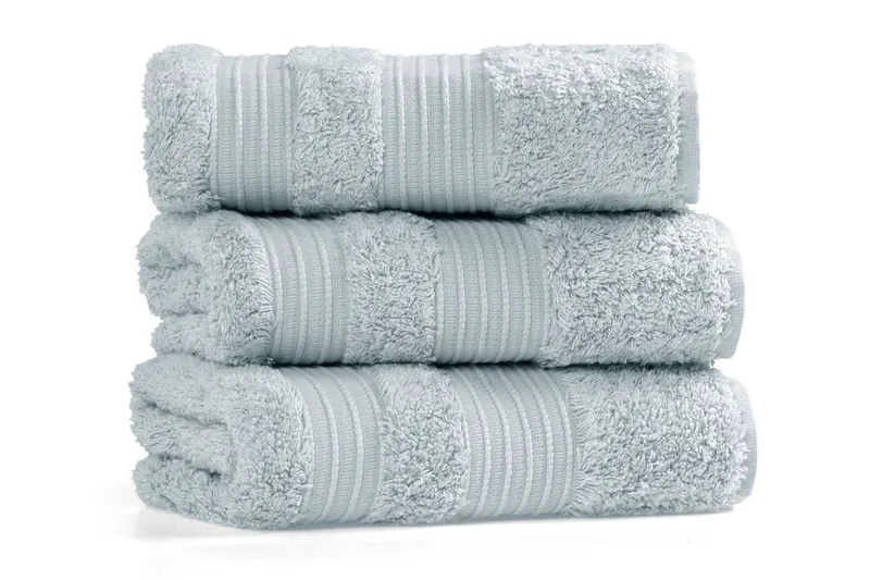 Morghyn Badehåndkle - Blå - Tekstiler - Tekstiler baderom - Håndklær