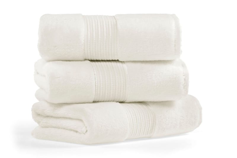Morghyn Badehåndkle - Krem - Håndklær