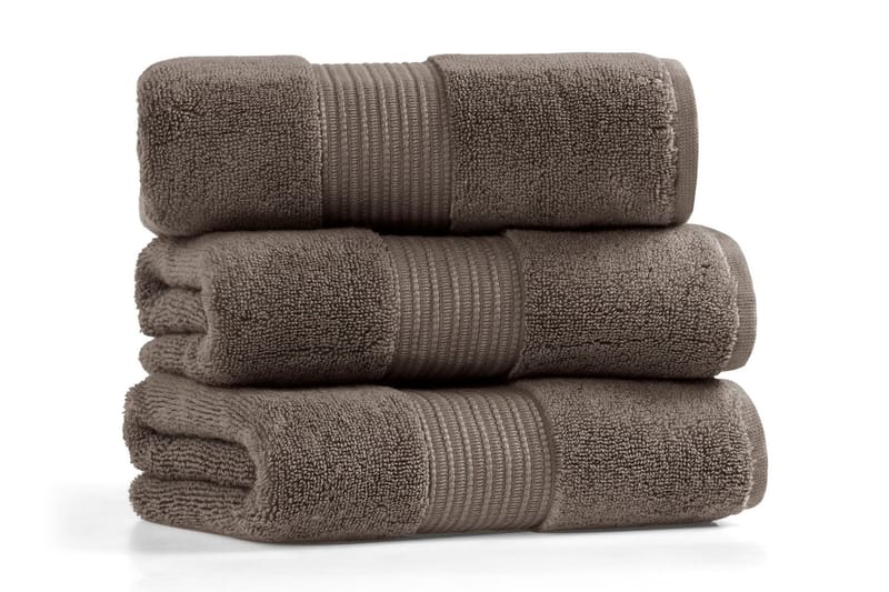 Morghyn Badehåndkle - Mørkebrun - Håndklær