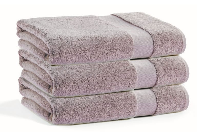 Morghyn Badehåndkle - Rosa - Håndkl�ær og badehåndkle - Strandhåndkle & strandbadelaken