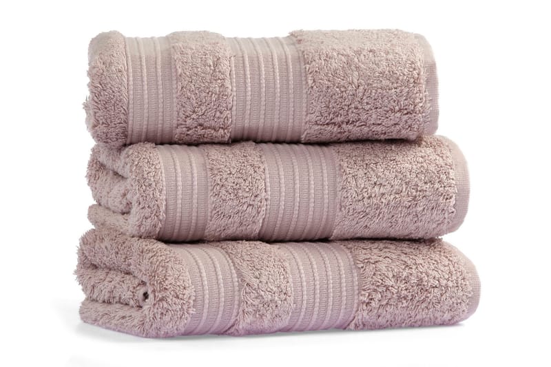 Morghyn Håndkle - Rosa - Håndklær