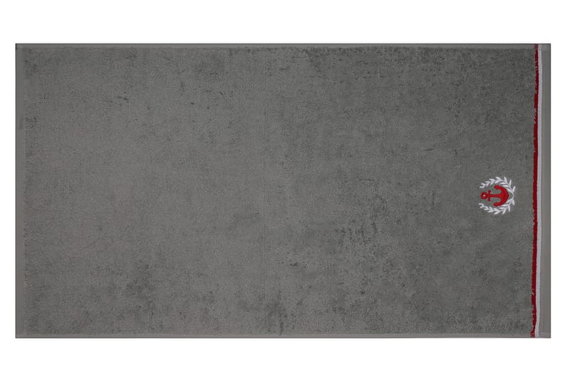 Ashburton Badehåndkle 2-pk - Grå - Tekstiler - Tekstiler baderom - Håndklær og badehåndkle