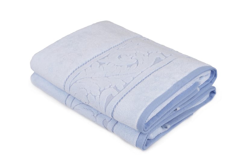 Ashburton Badehåndkle 2-pk - Blå - Håndklær og badehåndkle - Strandhåndkle & strandbadelaken