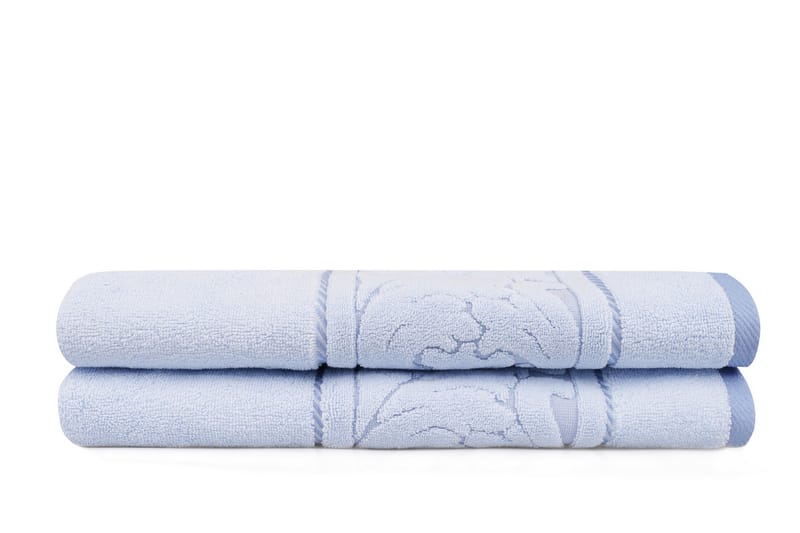 Ashburton Badehåndkle 2-pk - Blå - Håndklær og badehåndkle - Strandhåndkle & strandbadelaken