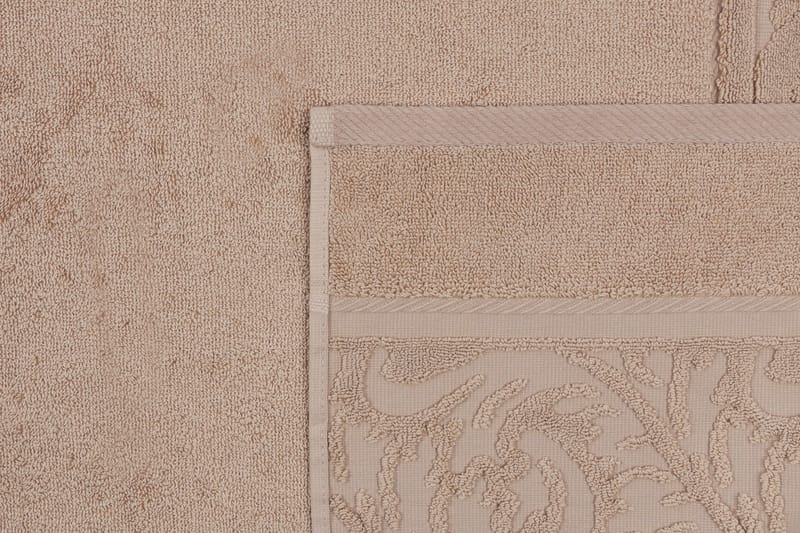 Hobby Badehåndkle 70x140 cm 2-pk - Beige - Tekstiler - Tekstiler baderom - Håndklær og badehåndkle