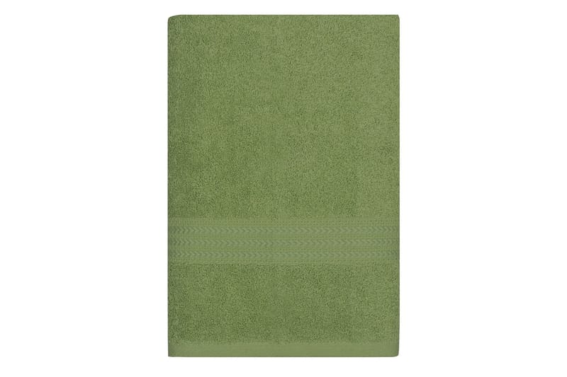 Hobby Badehåndkle 70x140 cm - Grønn - Tekstiler - Tekstiler baderom - Håndklær og badehåndkle