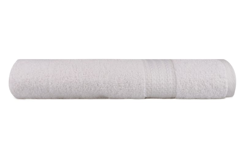 Hobby Badehåndkle 70x140 cm - Hvit - Tekstiler - Tekstiler baderom - Håndklær og badehåndkle