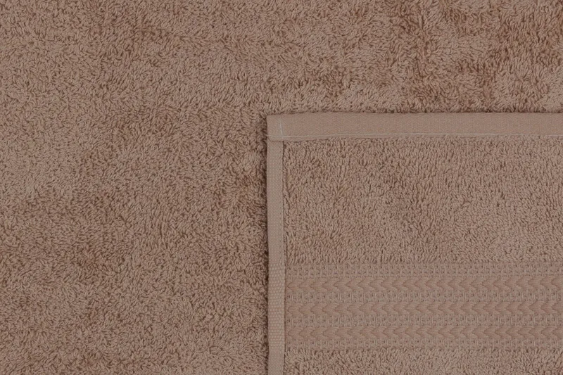 Hobby Badehåndkle 70x140 cm - Lysebrun - Tekstiler - Tekstiler baderom - Håndklær og badehåndkle