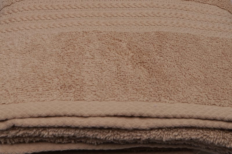 Hobby Badehåndkle 70x140 cm - Lysebrun - Stort badelaken - Håndklær og badehåndkle - Strandhåndkle & strandbadelaken