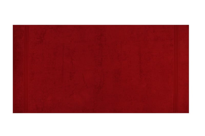Hobby Badehåndkle 70x140 cm - Rød - Tekstiler - Tekstiler baderom - Håndklær og badehåndkle