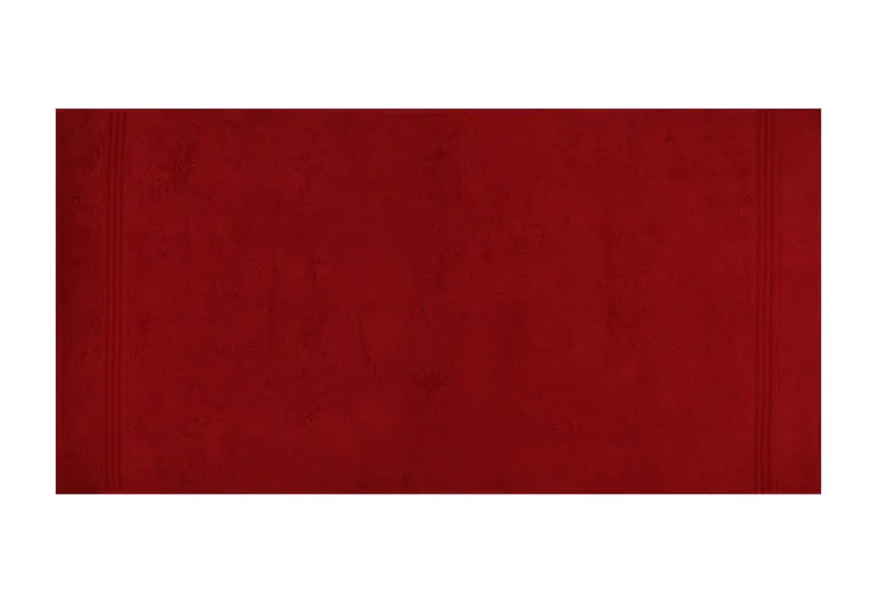 Hobby Badehåndkle 70x140 cm - Rød - Tekstiler - Tekstiler baderom - Håndklær og badehåndkle