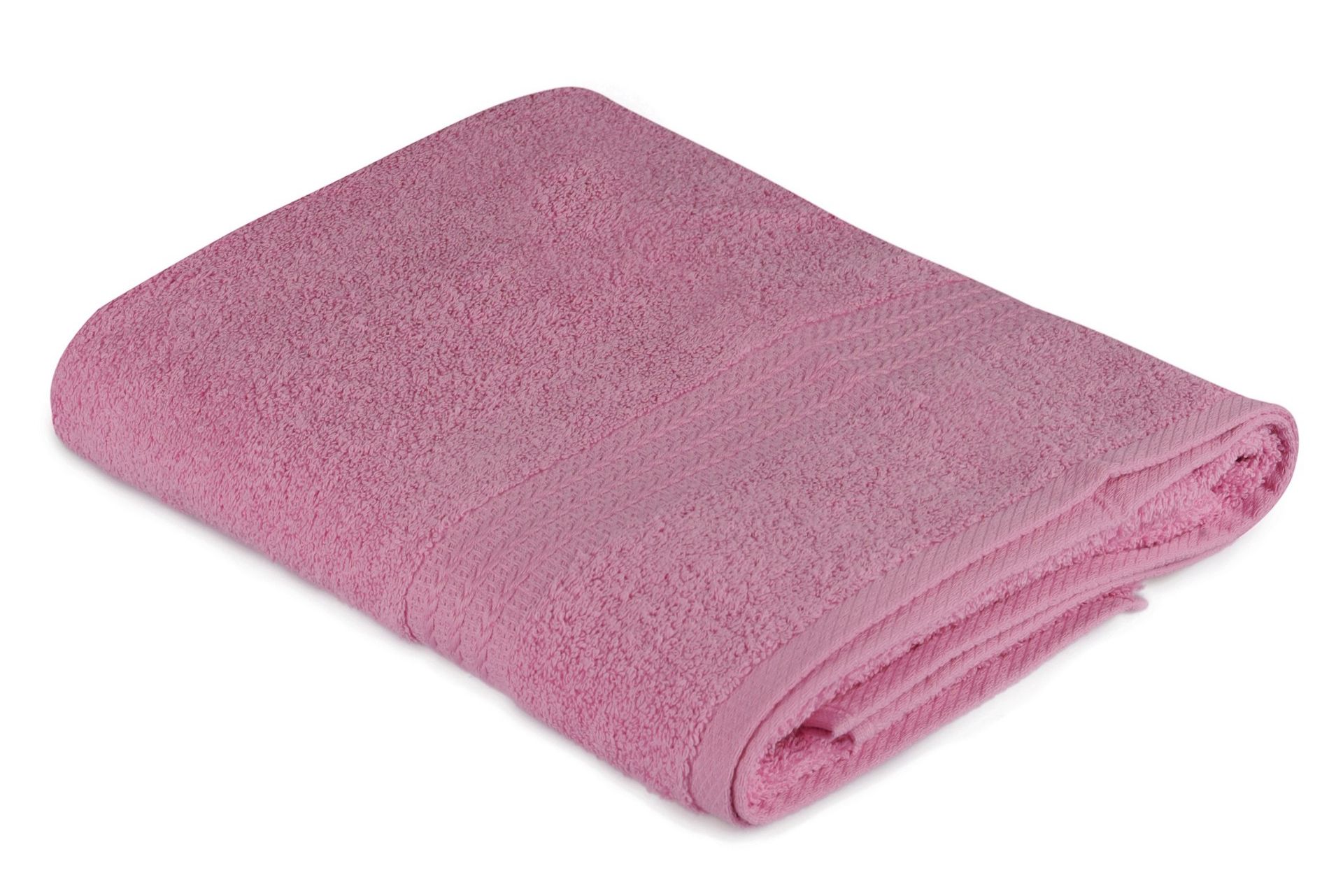 Hobby Badehåndkle 70x140 cm - Rosa - Tekstiler - Tekstiler baderom - Håndklær og badehåndkle