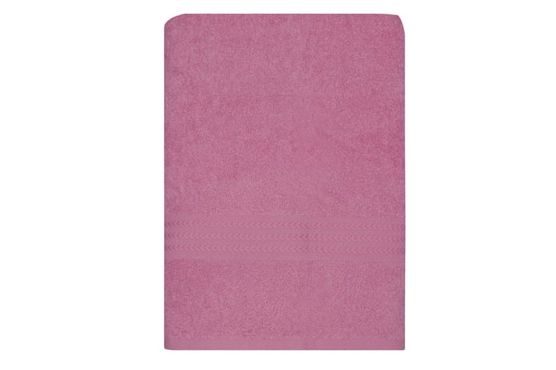 Hobby Badehåndkle 70x140 cm - Rosa - Tekstiler - Tekstiler baderom - Håndklær og badehåndkle